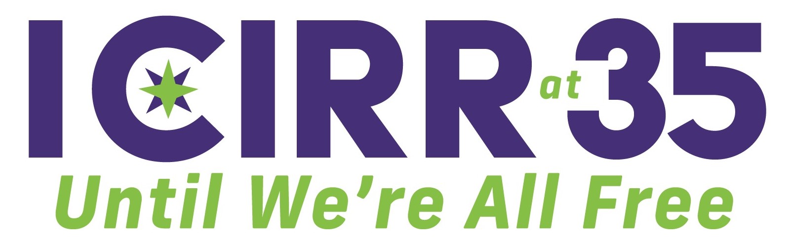 ICIRR 35th Anniversary Horizontal Logo Cropped